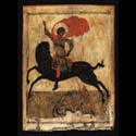 Icon of St George Byzantine c