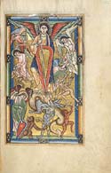 Saint Michael Battling the Dragon German c s