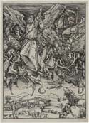 Albrecht Drer Saint Michael Fighting the Dragon c 