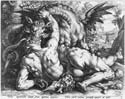 Hendrick Goltzius The Dragon Slaying the Companions of Cadmus 