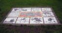 The Worminster Dragon Mosaic by Kate Rattray and others