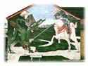 Mural in Swindons England  after Uccello