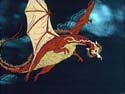 Smaug a still from the s animated iHobbiti