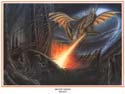 Smaug by Mariani from the  Italian Tolkien calendar