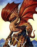 Windswept Dragon by LW Perkins
