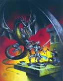 Dragon Attack by Clyde Caldwell