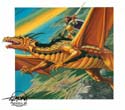 Gold Dragon by Larry Elmore