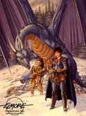 Dragons of Winter Night ' by Larry Elmore