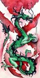 Green Dragon by Abranda Icle Sisson