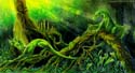 Arcane Forest Earth Elemental dragons by Sommerland Amanda  Donna Quinn