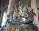 The St George and the Dragon group in the Cathedral of Saint Nicholas Stockholm