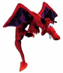 Fang the Plush Flyer from DancingDragoncom