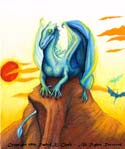 Cyanith the Blue Dragon by Rachel K Clark