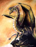 Sentinal Dragon by Staney Morrison
