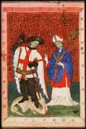 St George with and St Nicholas of Myra Flanders -
