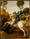 Raphael Saint George and the Dragon c 