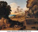 Giorginone The Sunset with St George and the dragon -