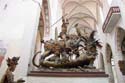 plaster copy of the St George and the Dragon group in the Cathedral of Saint Nicholas Stockholm