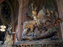 another high-quality image of the St George and the Dragon group in the Cathedral of Saint Nicholas Stockholm