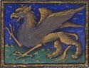 Griffon from Bartholomaeus Anglicus iOn the Properties of Thingsi c