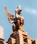 Griffin Statue in Barcelona Spain