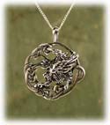 bFor Saleb Celtic Gryphon Pendant from Gryphon's Moon