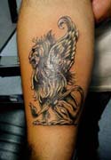 Black and Gray griffin by Cuda