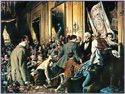 Andrew Jackson's crowded inaugural reception Louis S Glanzman 
