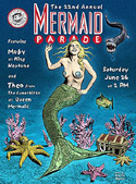  Coney Island Mermaid Parade Poster
