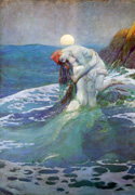 The Mermaid by Howard Pylebriblueish tint reversedi
