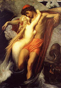 The Fisherman and the Siren by Frederic Leighton -