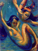 Dancing Mermaids by Isa Maria
