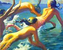 Jumping Mermaids by Isa Maria