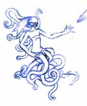 calamari mermaid benerii by E Son