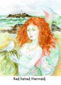 Red Haired Mermaid by Patricia Campbell