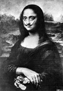 Salvador Dali Self Portrait as Mona Lisa 