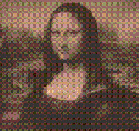 imoving Mona Lisa with juvenileadult surprisei