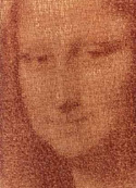 Digital Mona Lisa detail