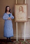 Mona Lisa I and XXV by Ron Weinkauf