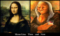 Mona Lisa Then and Now