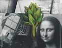 Mona Lisa with Artichoke by S Lamanet-LaLonde 