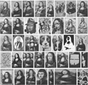 An array of Mona Lisa Adaptations