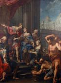 The Queen of Sheba before King Solomon by Giuseppe Marchesi -
