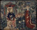 The Queen of Sheba before King Solomon Tapestry Strasbourg 