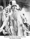 Betty Blythe stars in the  Fox Film iThe Queen of Shebai