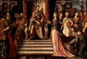The Visit of the Queen of Sheba to Solomon by Lucas de Heere at the Cathedral of Ghent 