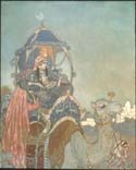 Queen of Sheba by Edmund Dulac 