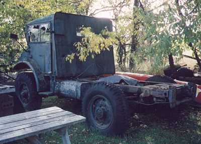 13-cab Gun Tractor