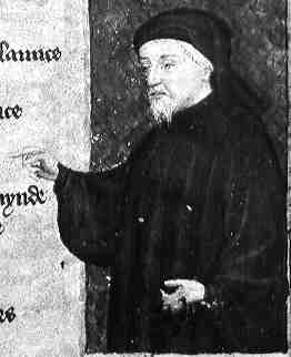 portrait of Chaucer