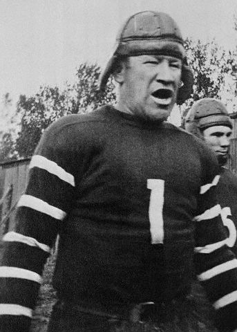 Native Americans - Old Indian Football Star Still in Game. Here's Jimmy, Jim Thorpe, Thorpe, world famous Indian athlete. Though a bit aged, Jimmy proved he was still the player he was when he starred with sensational plunges and passes as a Rock Island Independent against the Chicago Bears. 